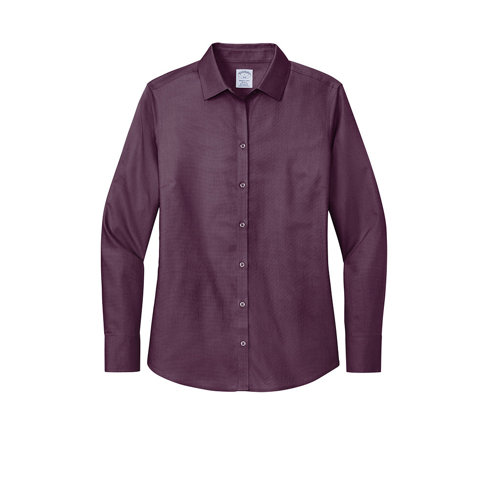 Brooks Brothers Women's Wrinkle-Free Stretch Nailhead Shirt