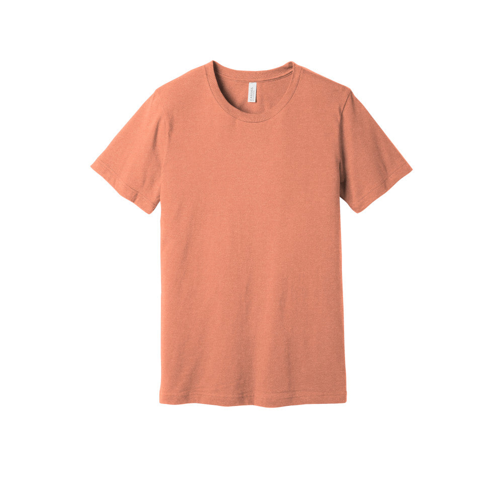 BELLA+CANVAS Unisex Heather CVC Short Sleeve Tee