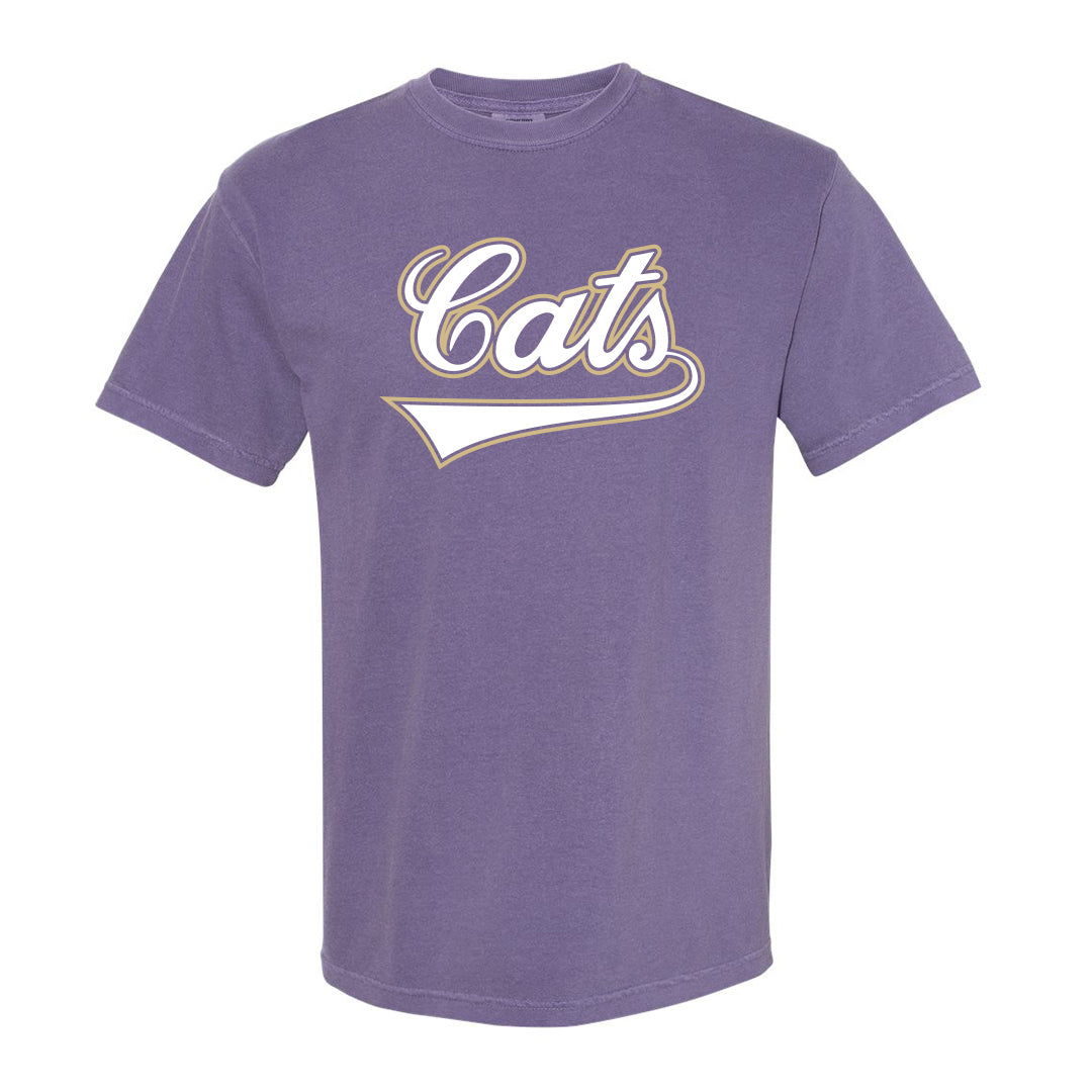 Comfort Colors Script "Cats" T-Shirt