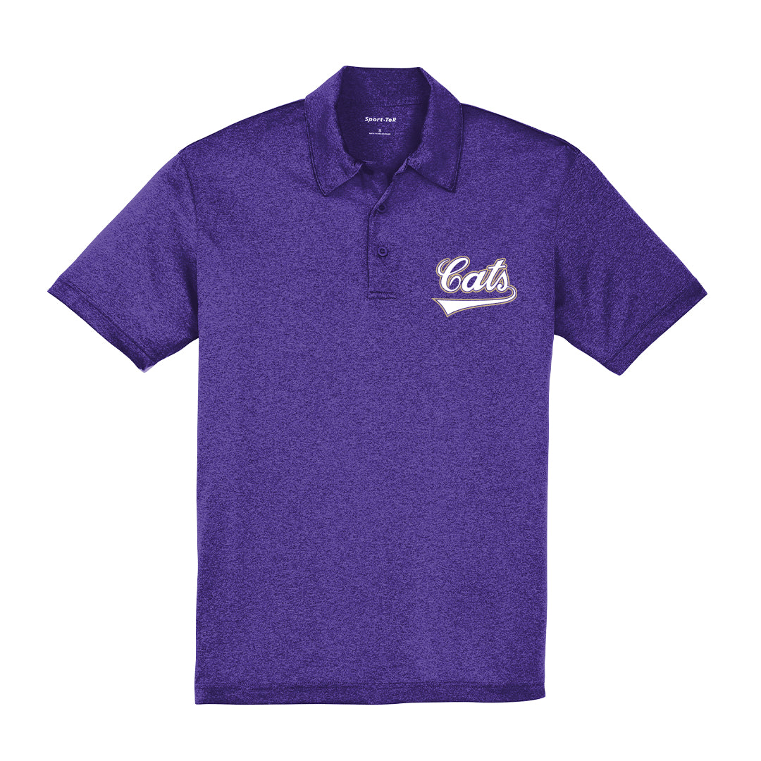 Script "Cats" Dri-Fit/Performance Polo