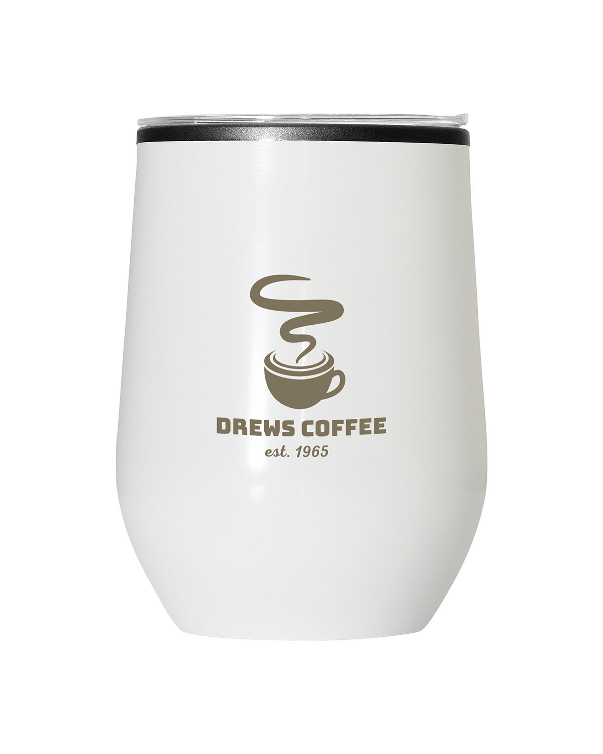 12oz Budget Stemless Wine Tumbler With Lid