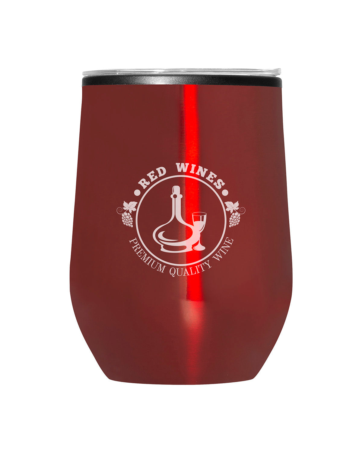 12oz Budget Stemless Wine Tumbler With Lid