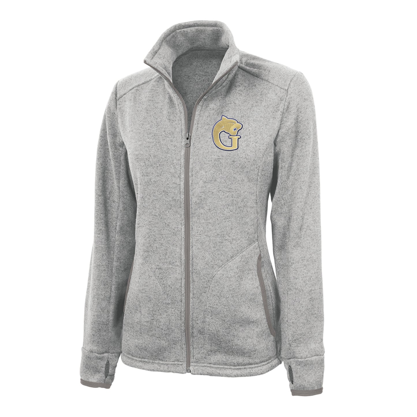 Women's Heathered Fleece Jacket