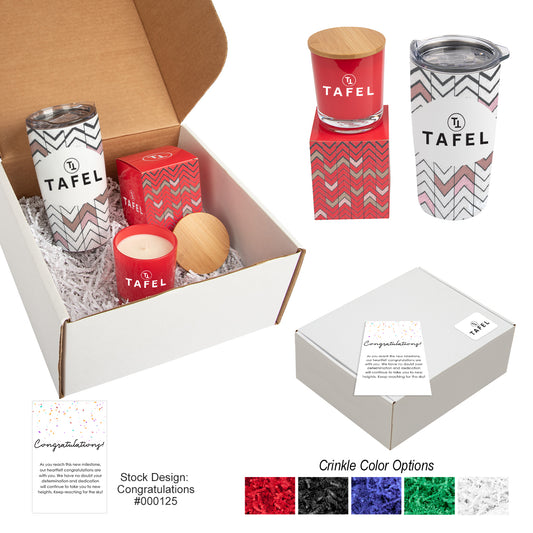 Tumbler and Candle Gift Set