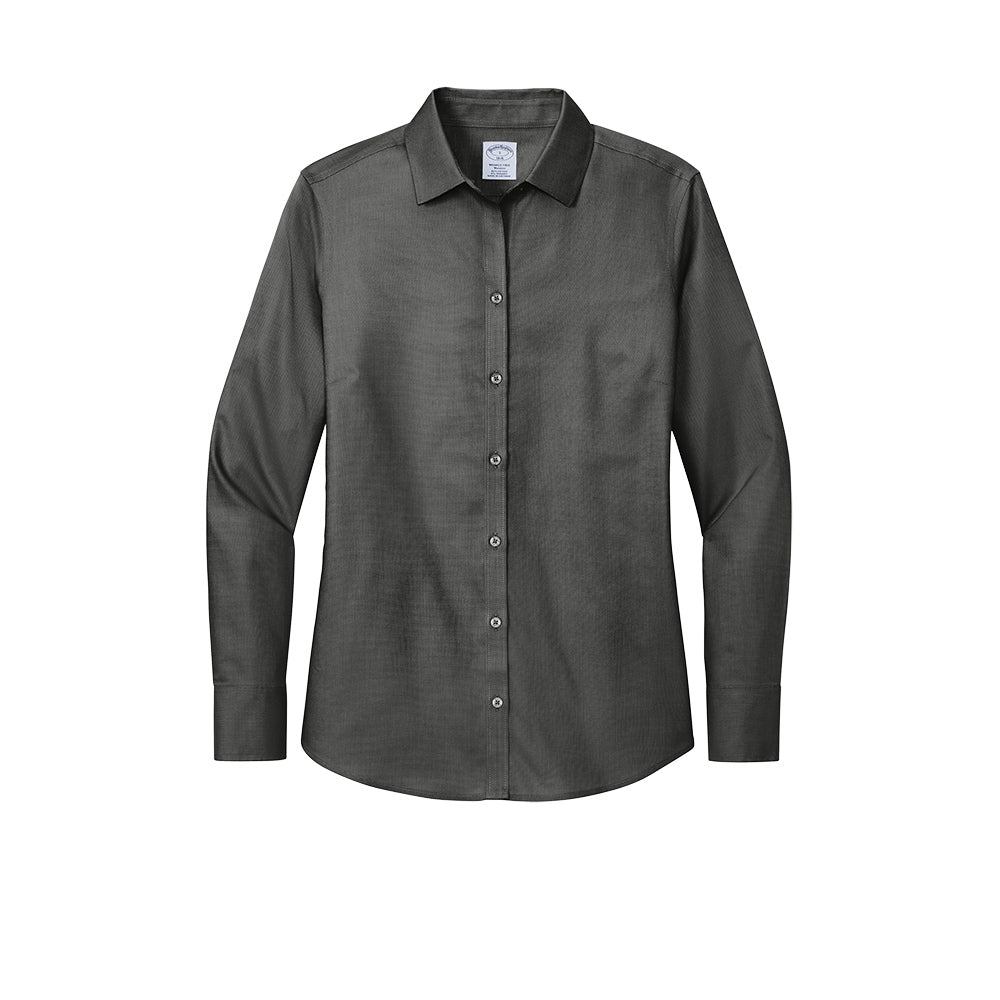 Brooks Brothers Women's Wrinkle-Free Stretch Nailhead Shirt