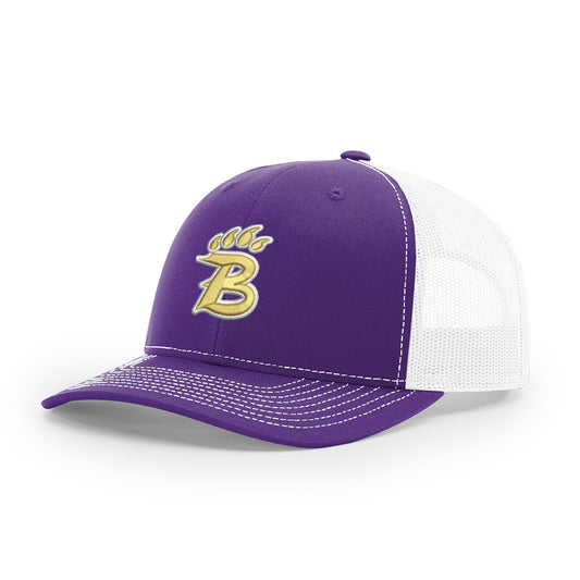 Structured Bearcat Trucker Cap w/ Puff Embroidery (Richardson 112)