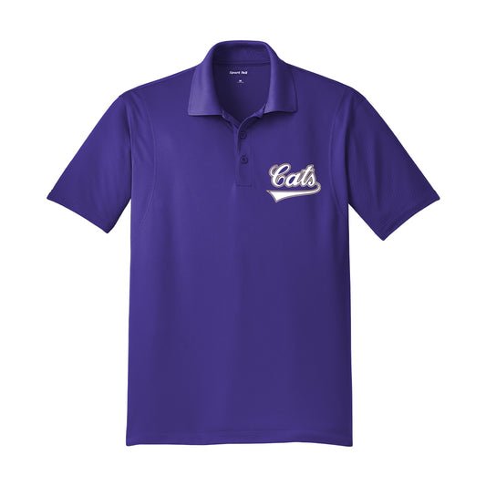 Script "Cats" Dri-Fit/Performance Polo