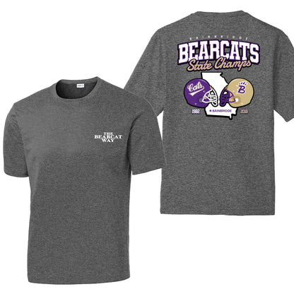 Performance/Dri-Fit Bainbridge Bearcats State Champs T-Shirt