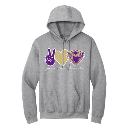 Peace. Love. Bearcats. Hoodie