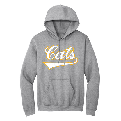 Vintage Script "Cats" Hoodie
