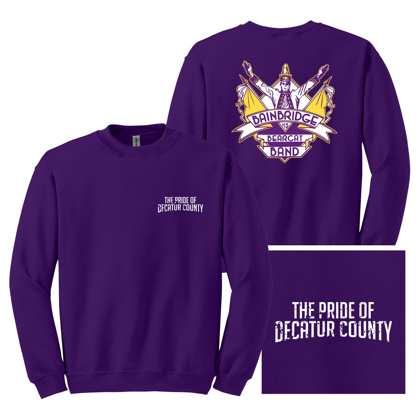 Pride of Decatur County BHS Band Crewneck Sweatshirt