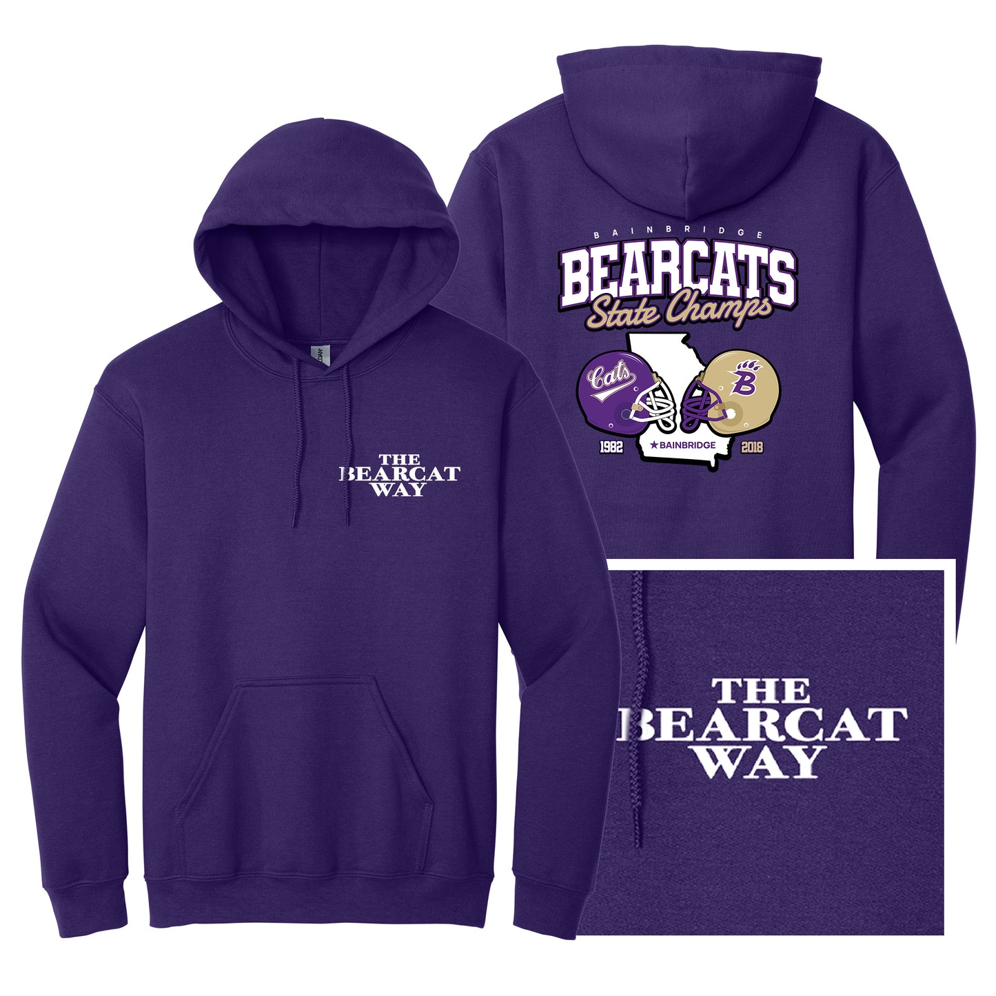 Bearcat State Champs Hoodie