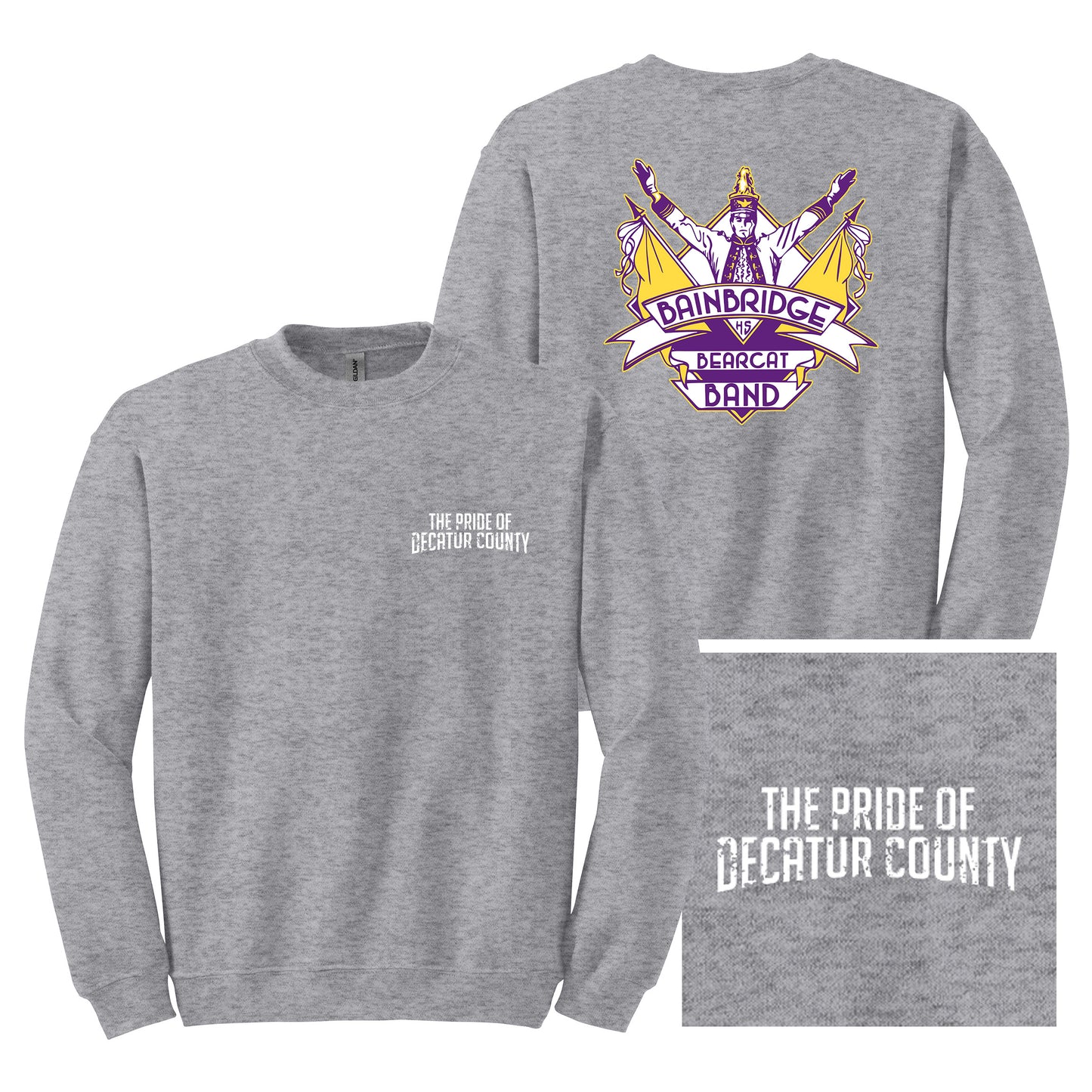 Pride of Decatur County BHS Band Crewneck Sweatshirt