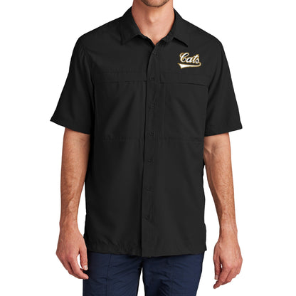 CATS Short Sleeve UV Daybreak Button Up Shirt