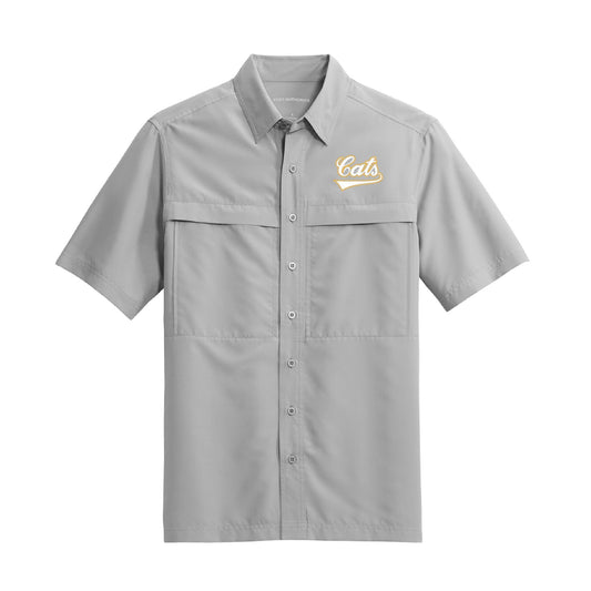 CATS Short Sleeve UV Daybreak Button Up Shirt