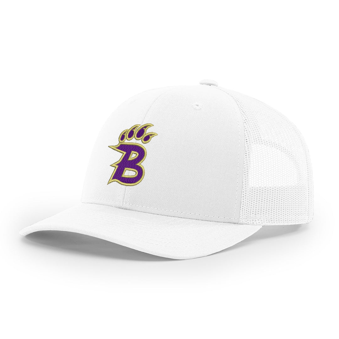 Structured Bearcat Trucker Cap w/ Puff Embroidery (Richardson 112)