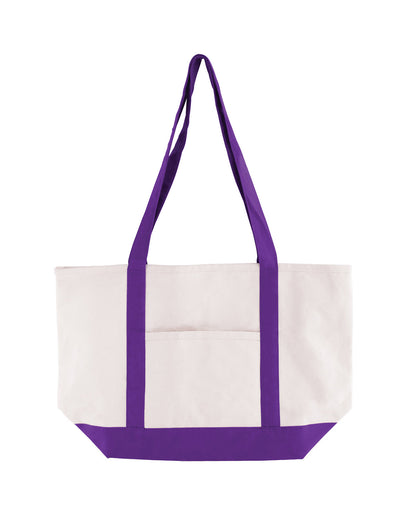 Cotton Canvas Boat Tote