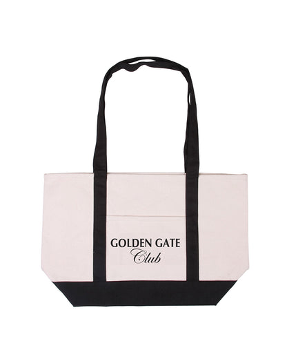 Cotton Canvas Boat Tote