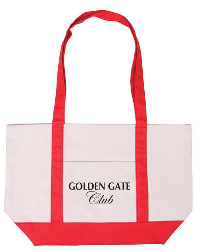 Cotton Canvas Boat Tote