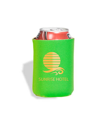 Folding Can Cooler Koozie Sleeve