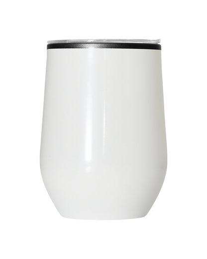12oz Budget Stemless Wine Tumbler With Lid