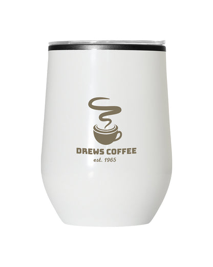 12oz Budget Stemless Wine Tumbler With Lid