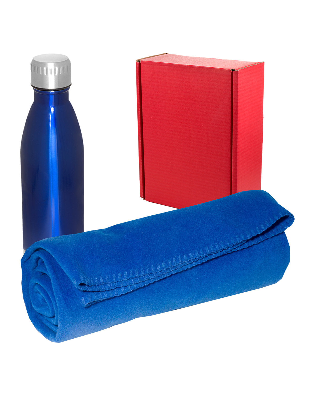 Vacuum Bottle and Blanket Gift Set