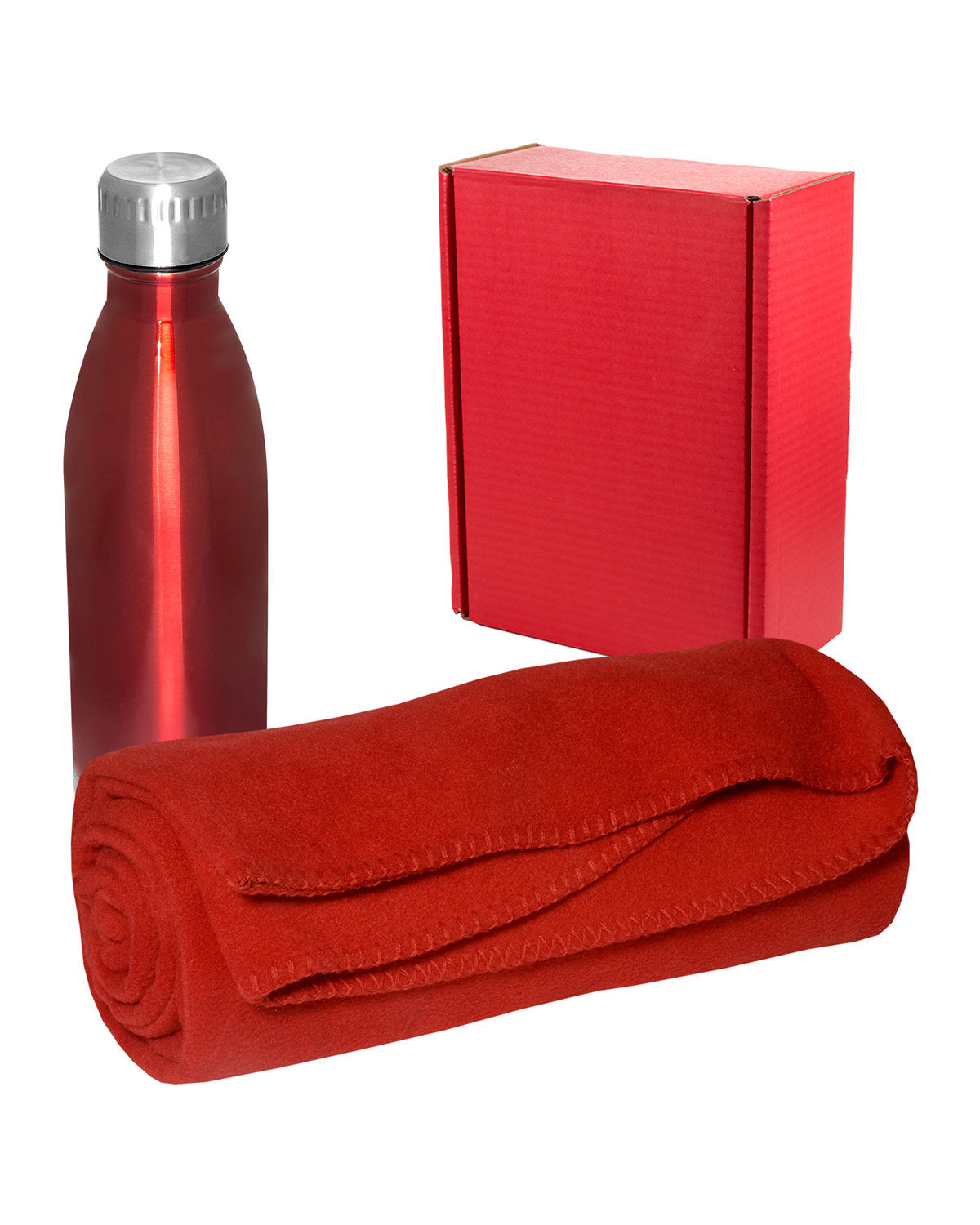 Vacuum Bottle and Blanket Gift Set